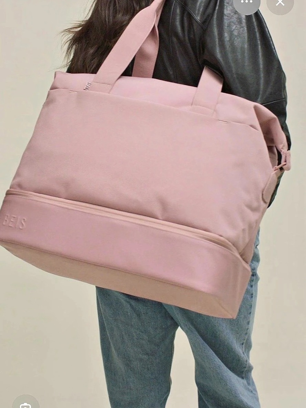 BÉIS The Weekender in Pink Like New